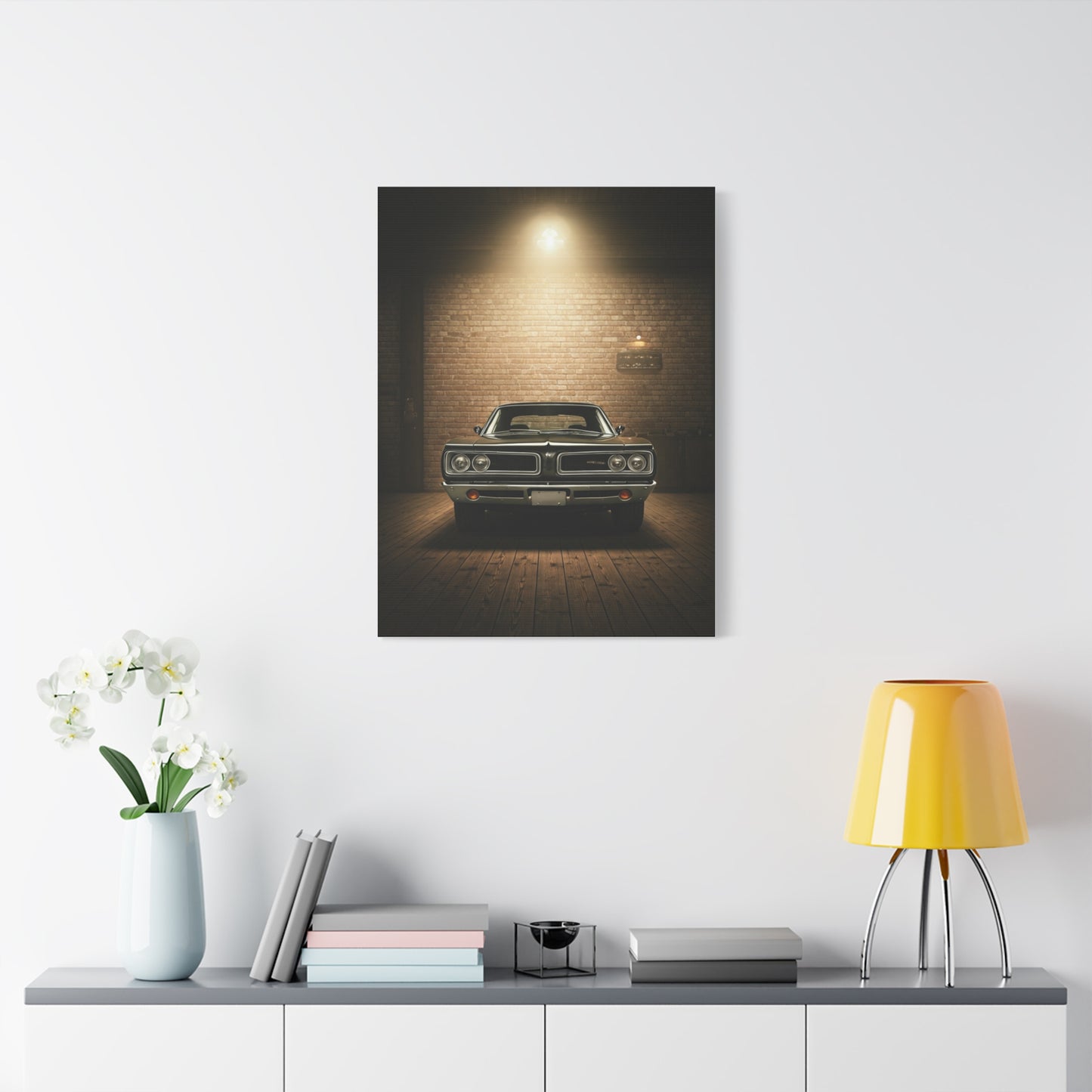 Dodge Super Bee Restoration Shop Wall Art & Canvas Prints