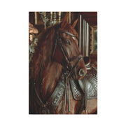 Regal Saddle Horse Portrait Wall Art & Canvas Print