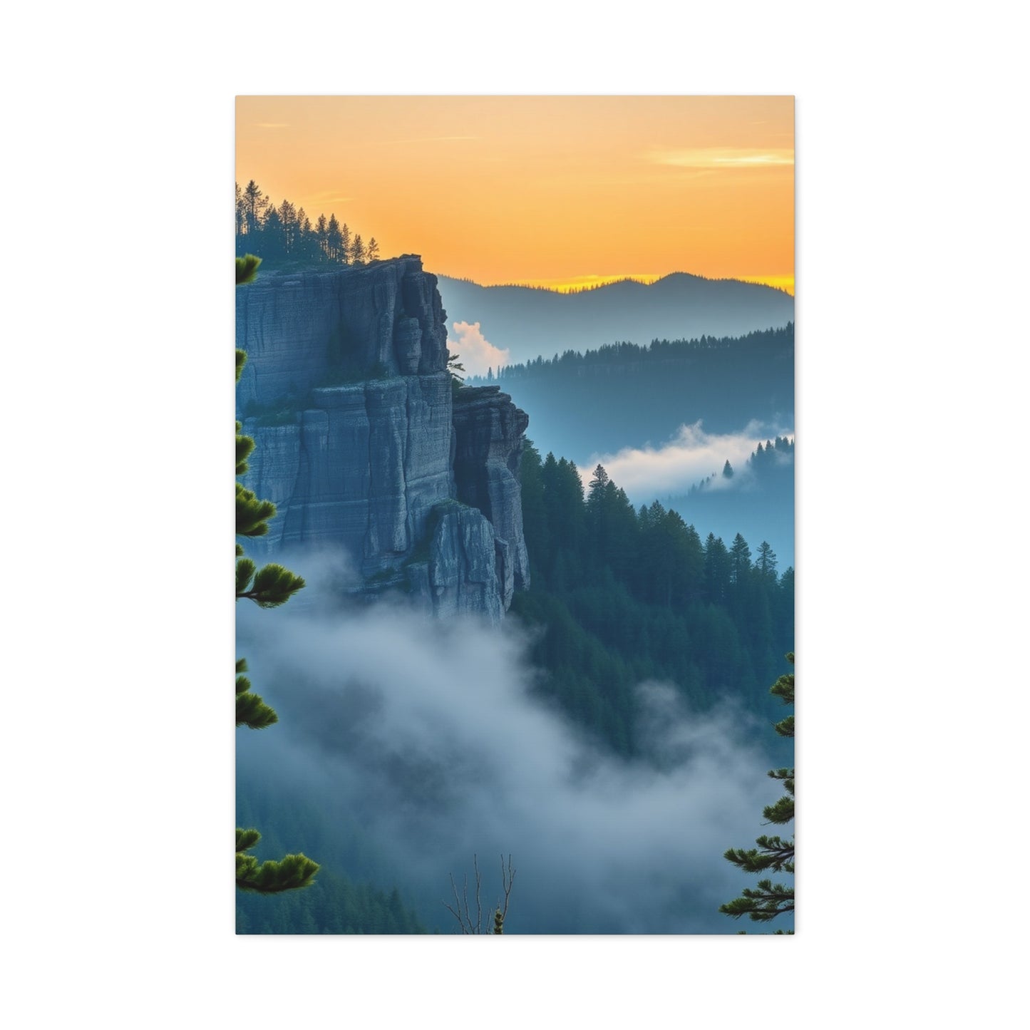 Great Smoky Mountain National Park Art Canvas Art 3 Wall Art & Canvas Print