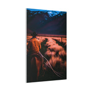 Valley Trail Rider Wall Art & Canvas Print