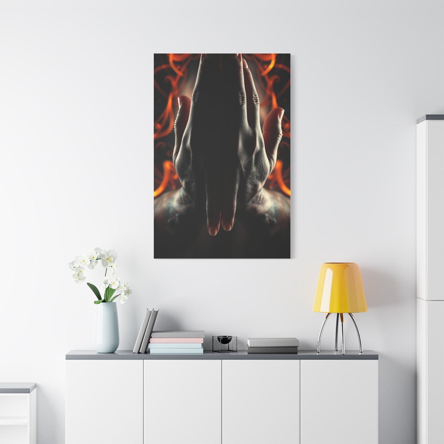 Masterpiece Hands Art Vision Wall Art & Canvas Print