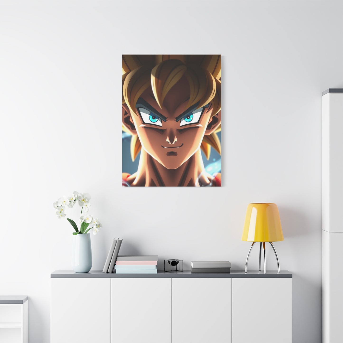 Epic Saiyan Reverie Canvas Art