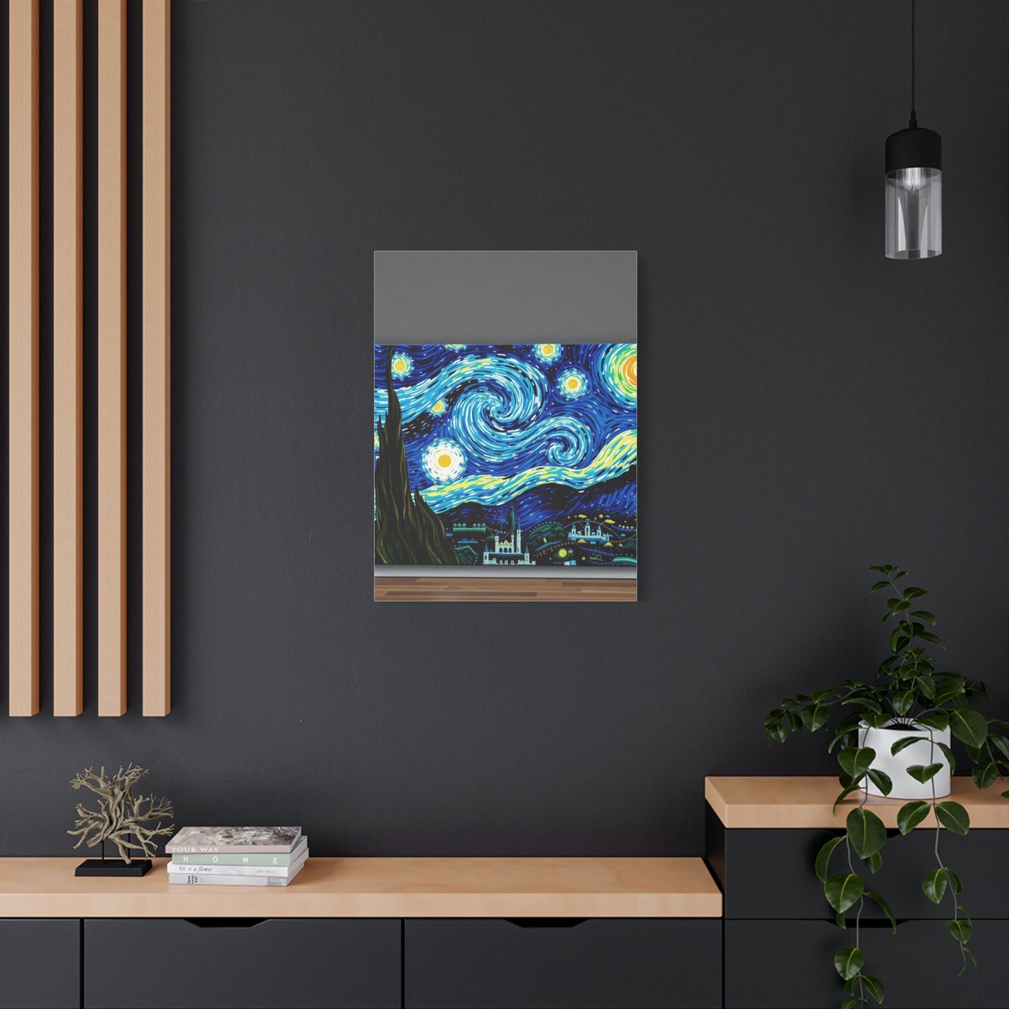 Supreme The Starry Night Canvas Art Beautiful Collection Wall Art & Canvas Print