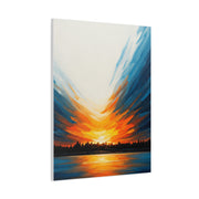 Radiant Sunset Reflection Wall Art & Canvas Prints
