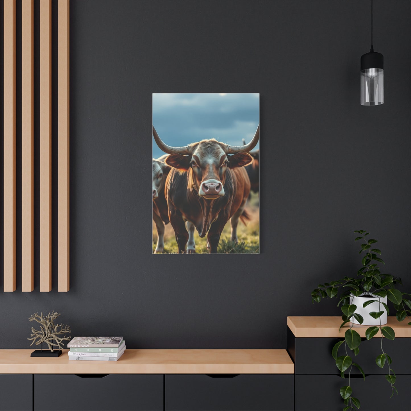 Serene Ruminant Elegance Wall Art & Canvas Print