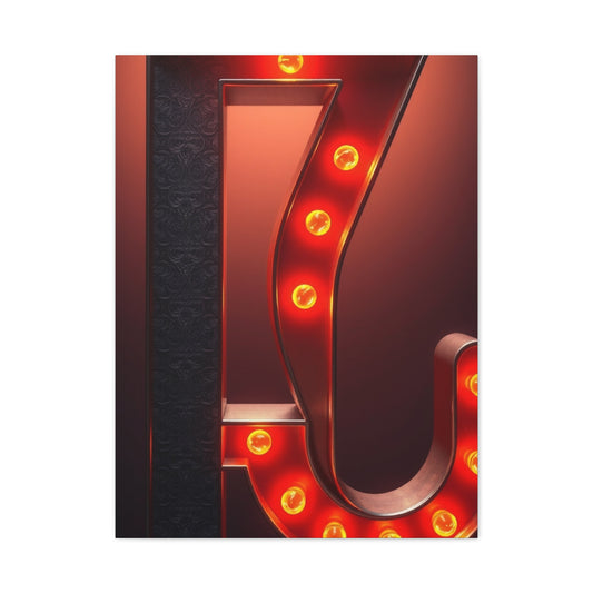 Elite Alphabet & Letter Art Collection Wall Art & Canvas Print
