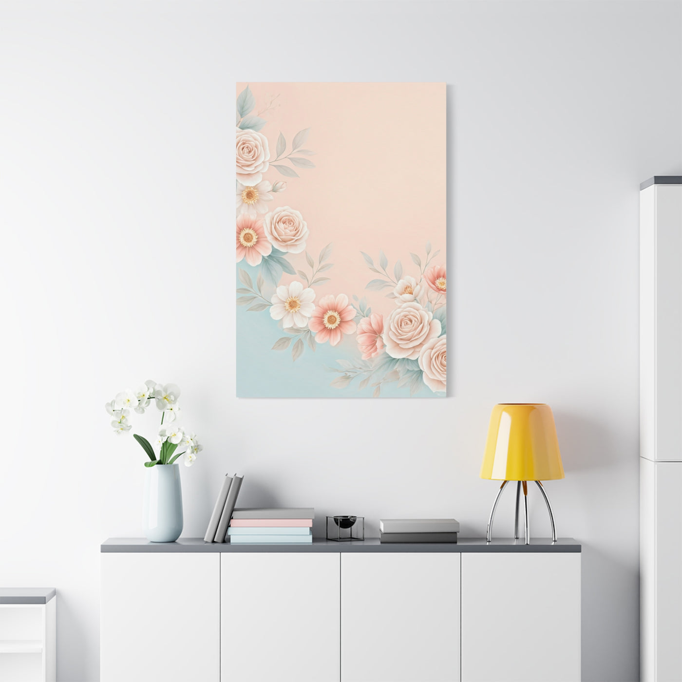 Soft Floral Harmony Wall Art & Canvas Prints