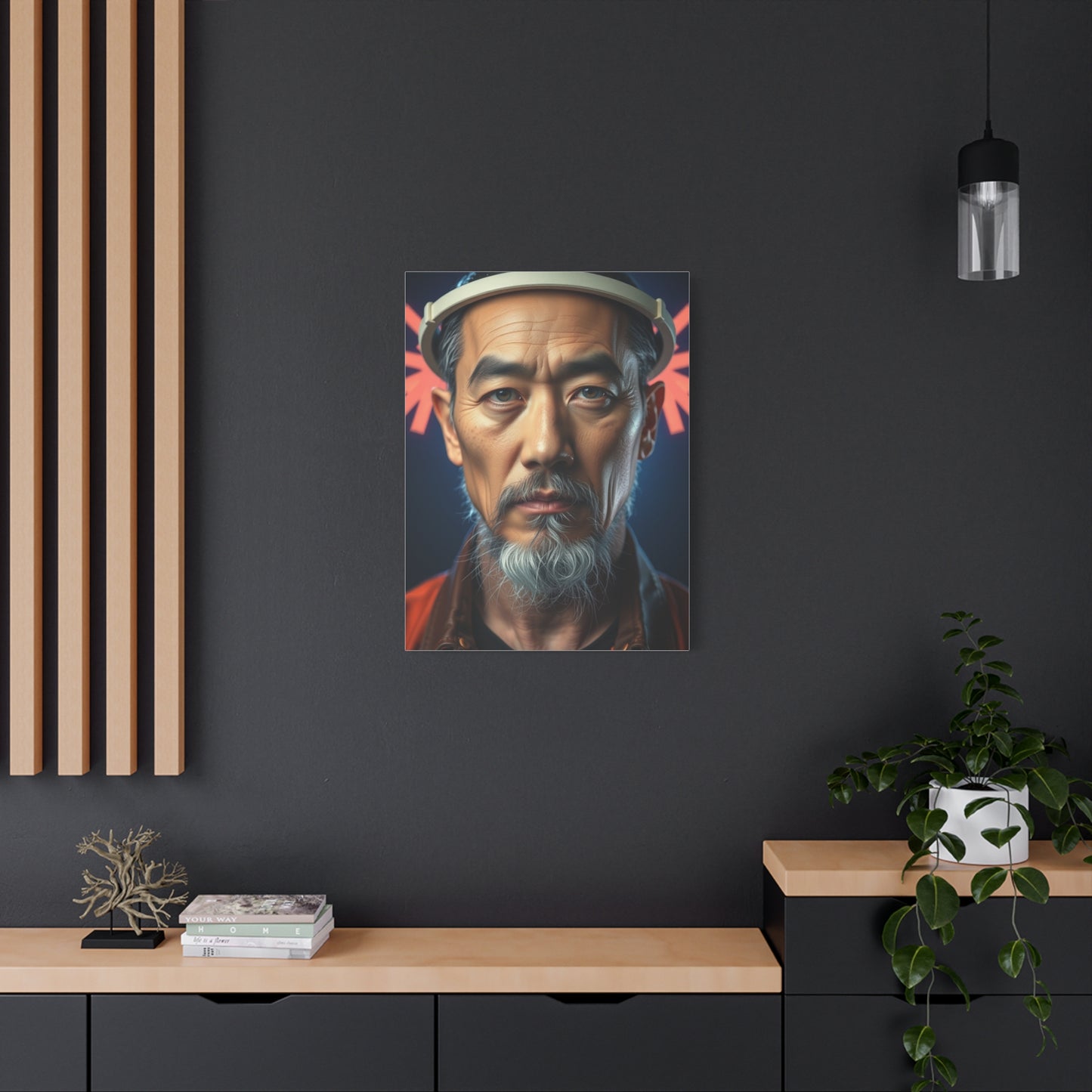 Serene Elegance Tapestry wall art & canvas print