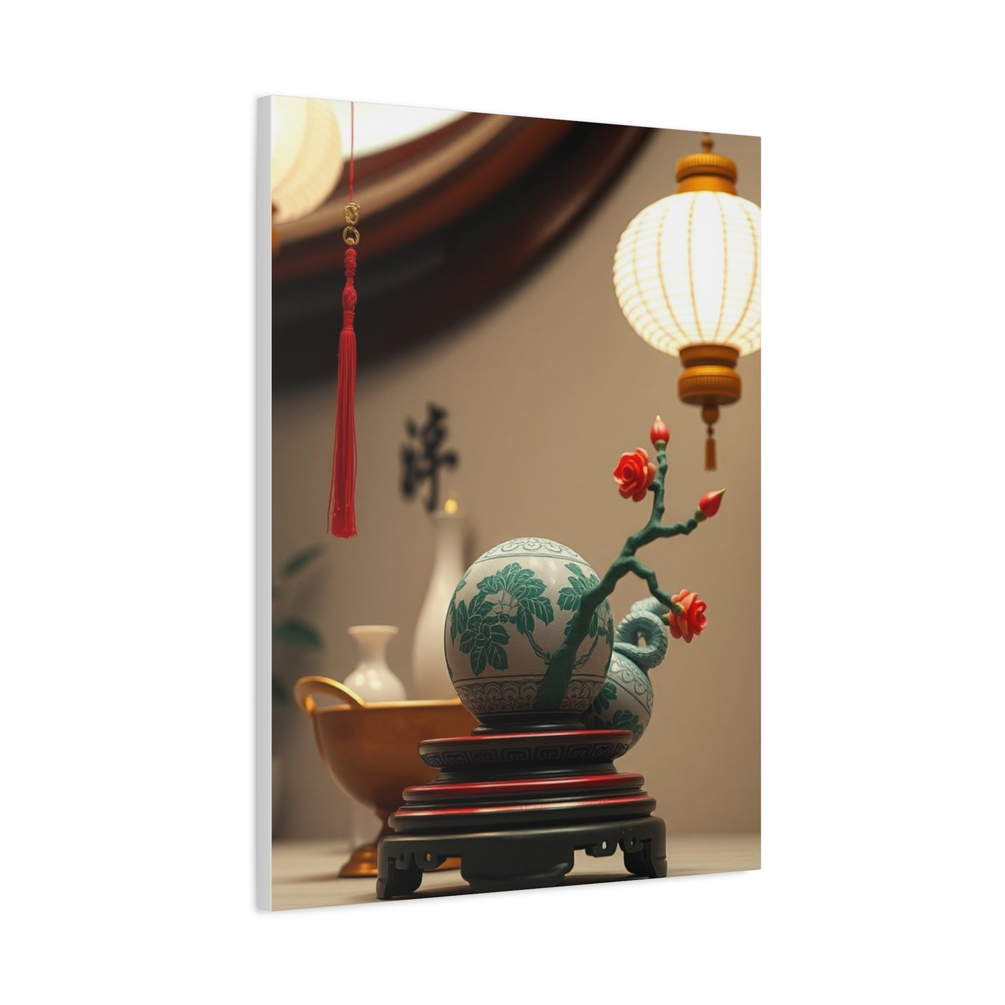 Chinese Decor Art Luxury Canvas Wall Art & Canvas Print