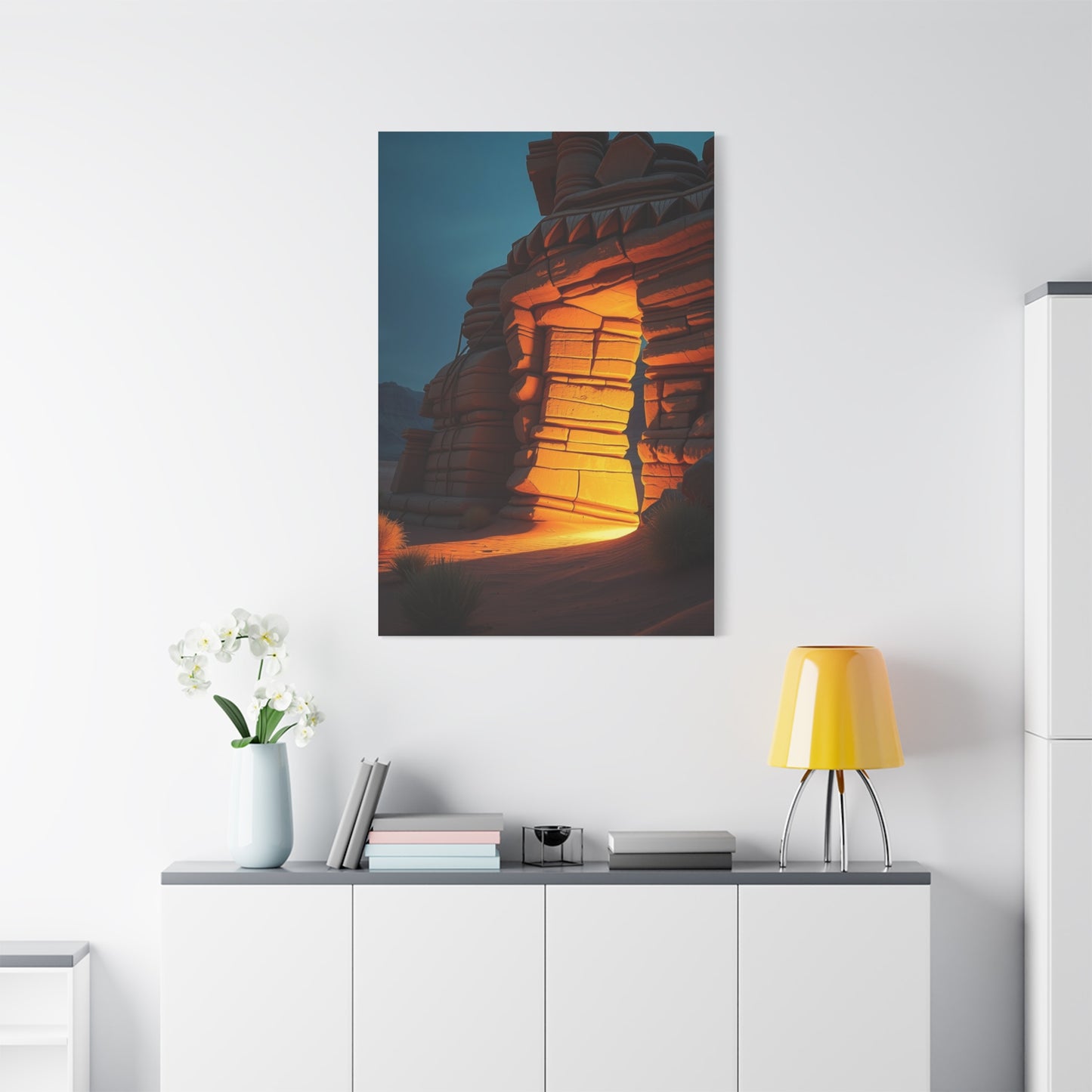 Golden Zenith Artwork Wall Art & Canvas Print