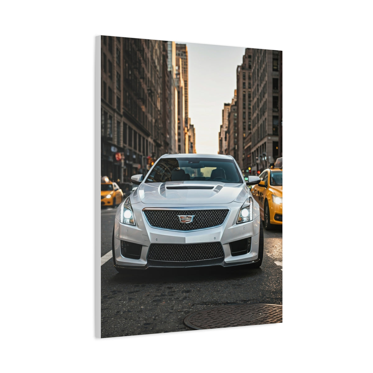 Cadillac CTS-V City Dominance Wall Art & Canvas Prints