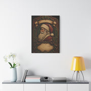 Heirloom Santa Wooden Plaque Wall Art & Canvas Print