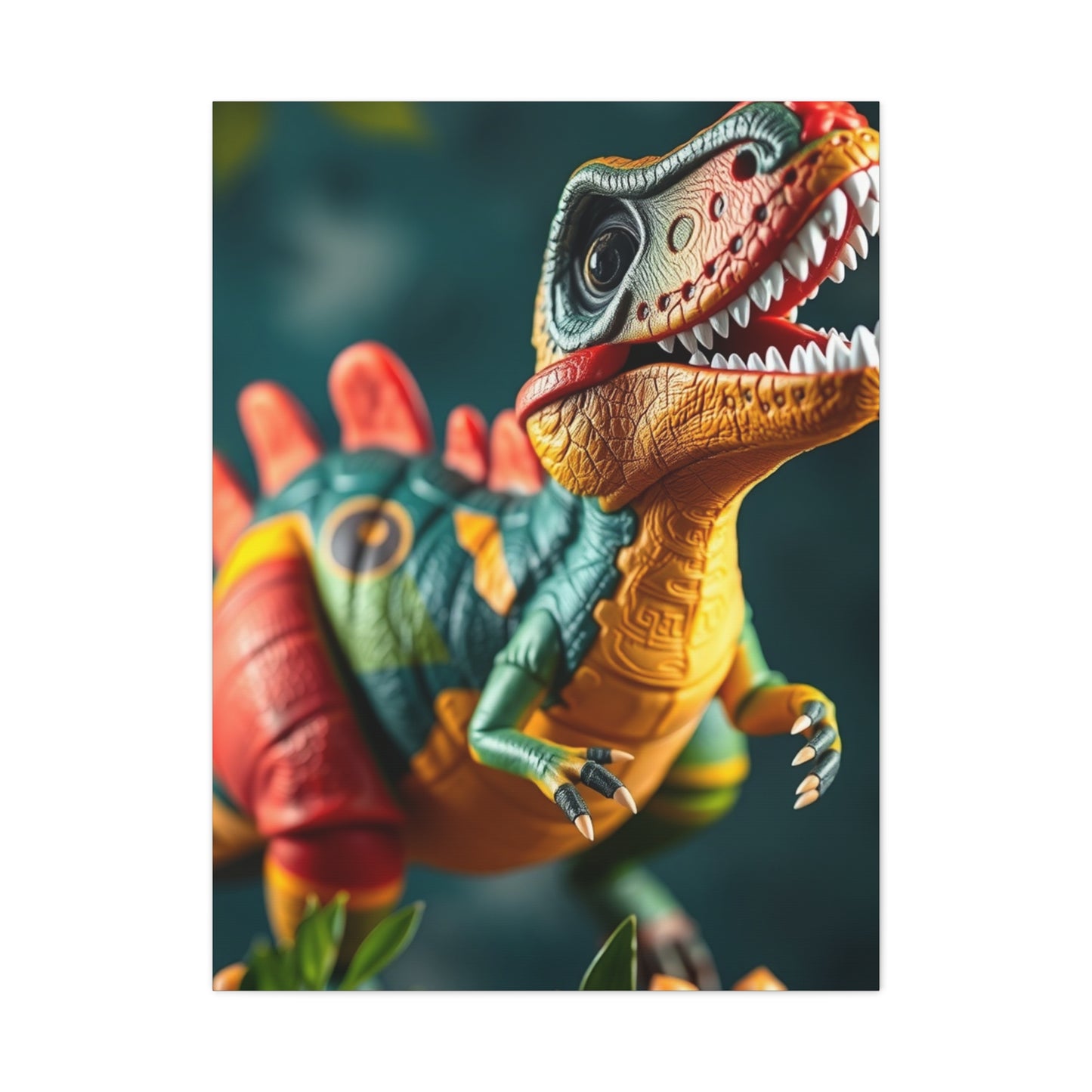 Kid’s Dinosaur Art Canvas Art 3 Wall Art & Canvas Print