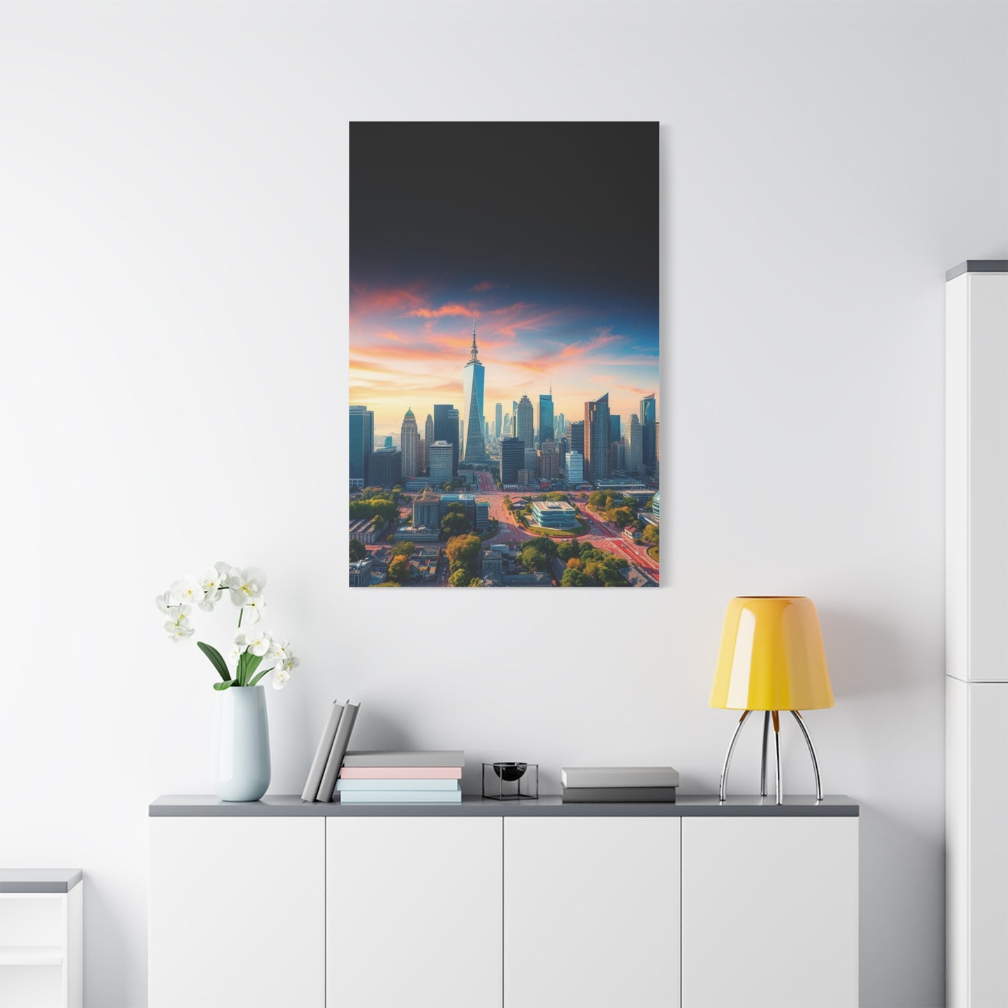 Supreme Skyline Art Beautiful Collection Wall Art & Canvas Print