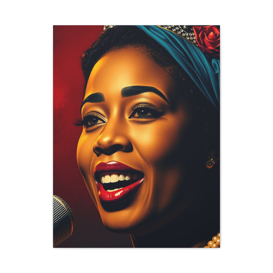 Billie Holiday Art Supreme Canvas Wall Art & Canvas Print