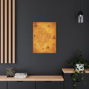 Old Pirate Island Chart Wall Art & Canvas Prints
