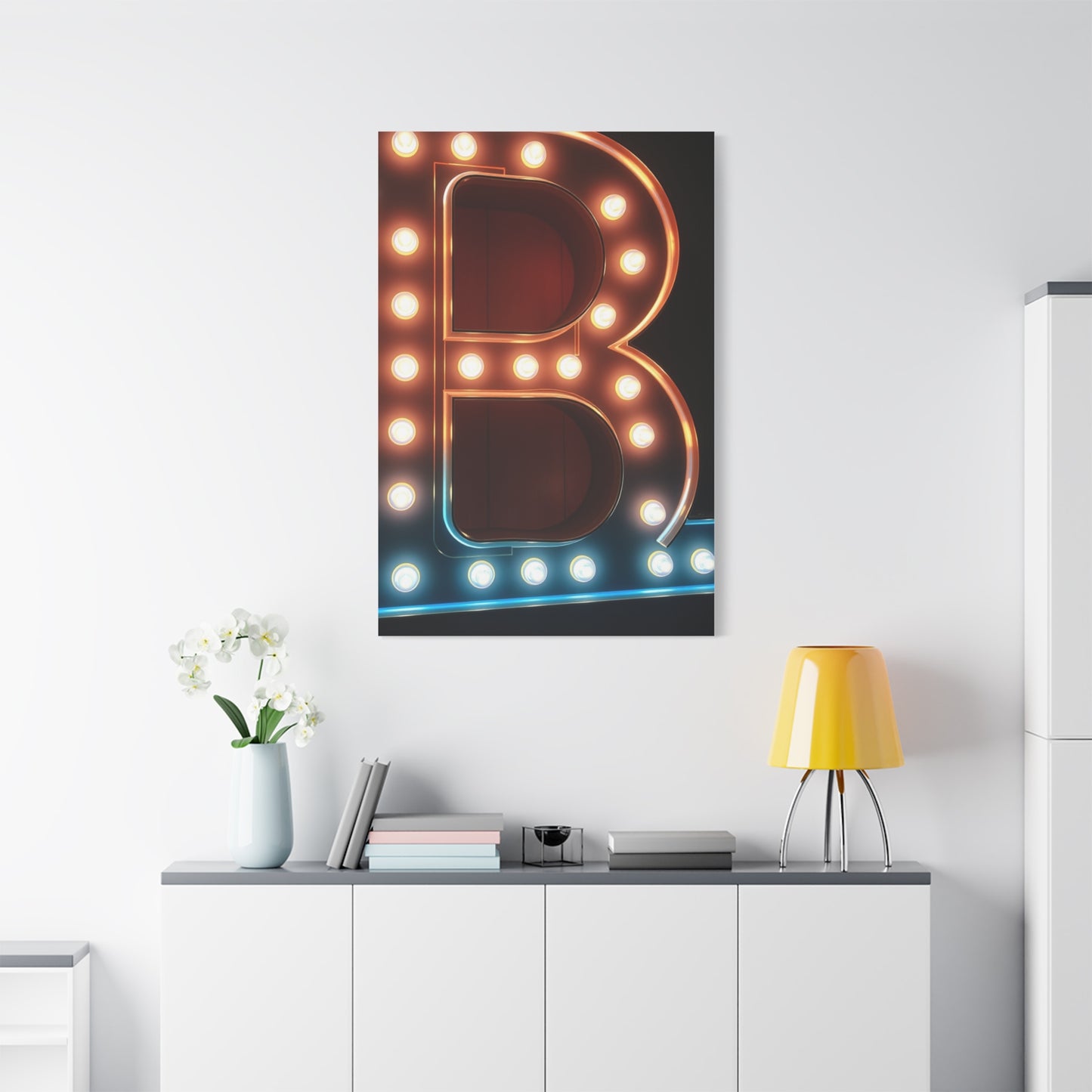 Alphabet & Letter A Art Supreme Canvas Wall Art & Canvas Print