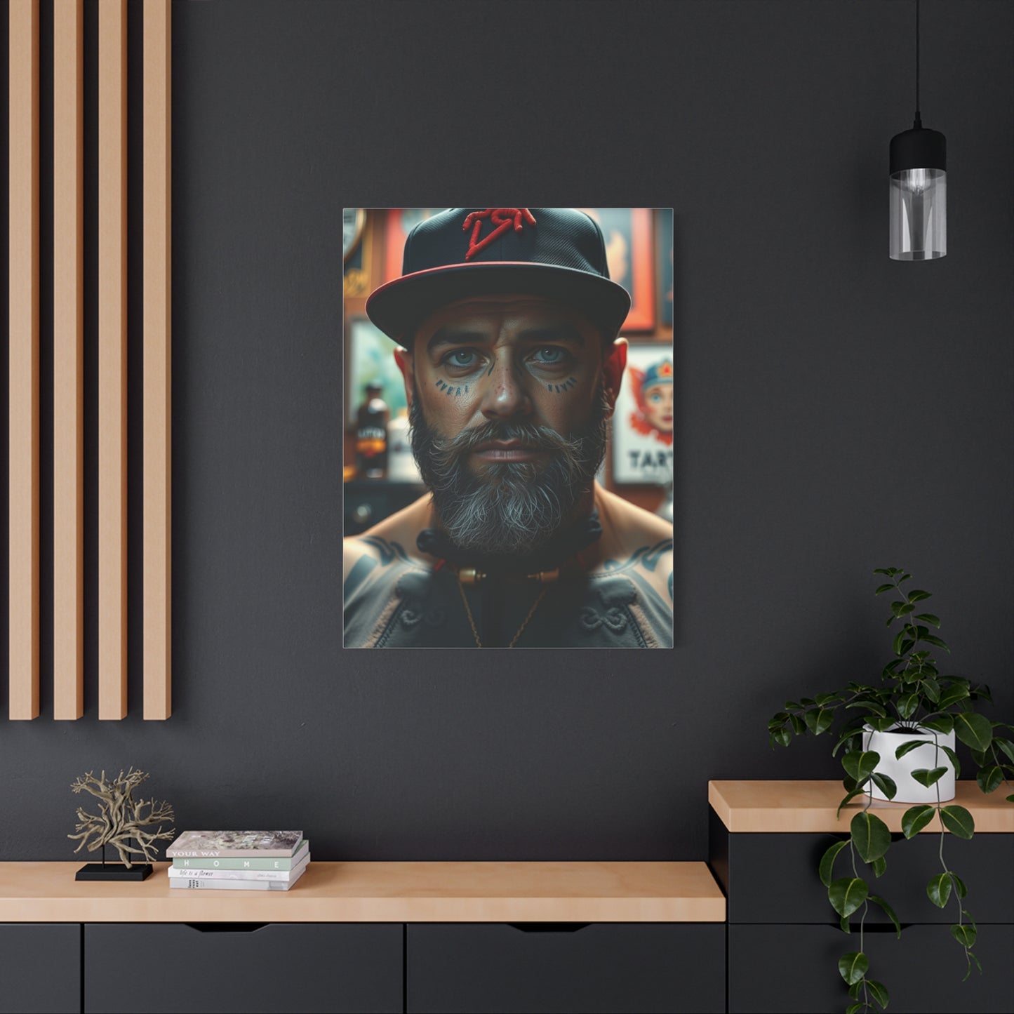 Tattoo Parlor Art Luxury Canvas Wall Art & Canvas Print