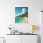 Sunlit Island Shore Retreat Wall Art & Canvas Prints