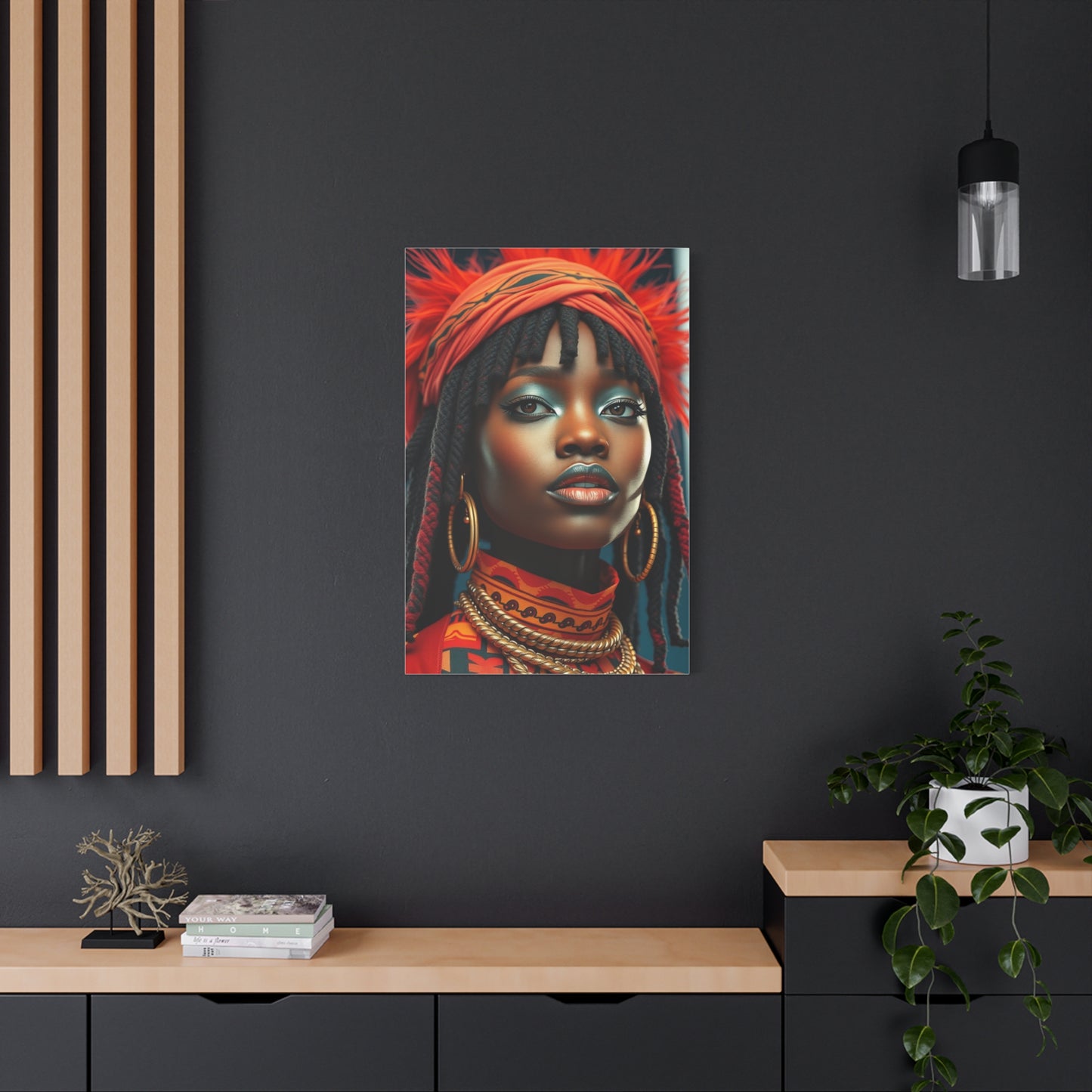 Supreme Afrofuturism Art Collection Wall Art & Canvas Print