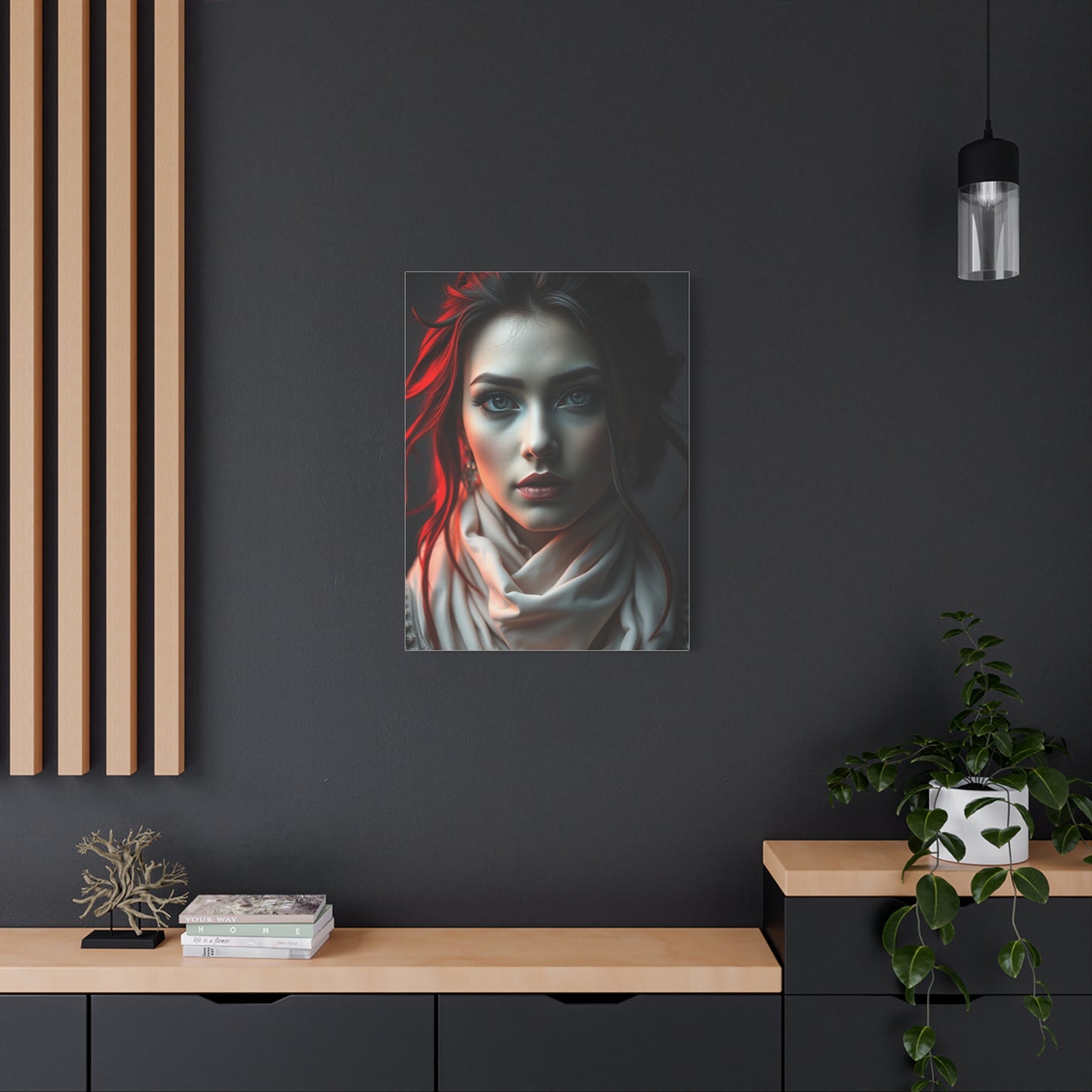 Supreme Black, White & Red Art Beautiful Collection Wall Art & Canvas Print