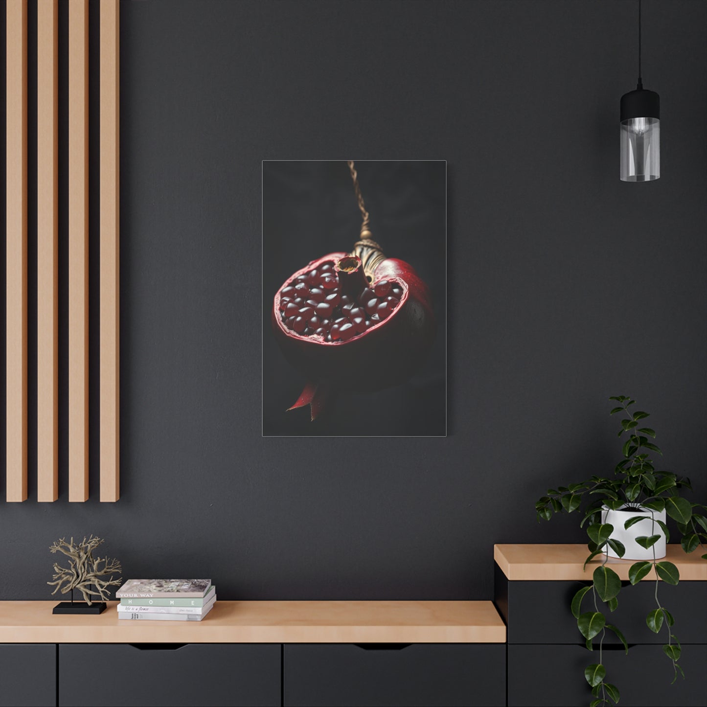 Pomegranate Noir Wall Art Supreme Gallery Wall Art & Canvas Print