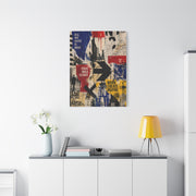 Urban Motivation Collage Statement Wall Art & Canvas Print