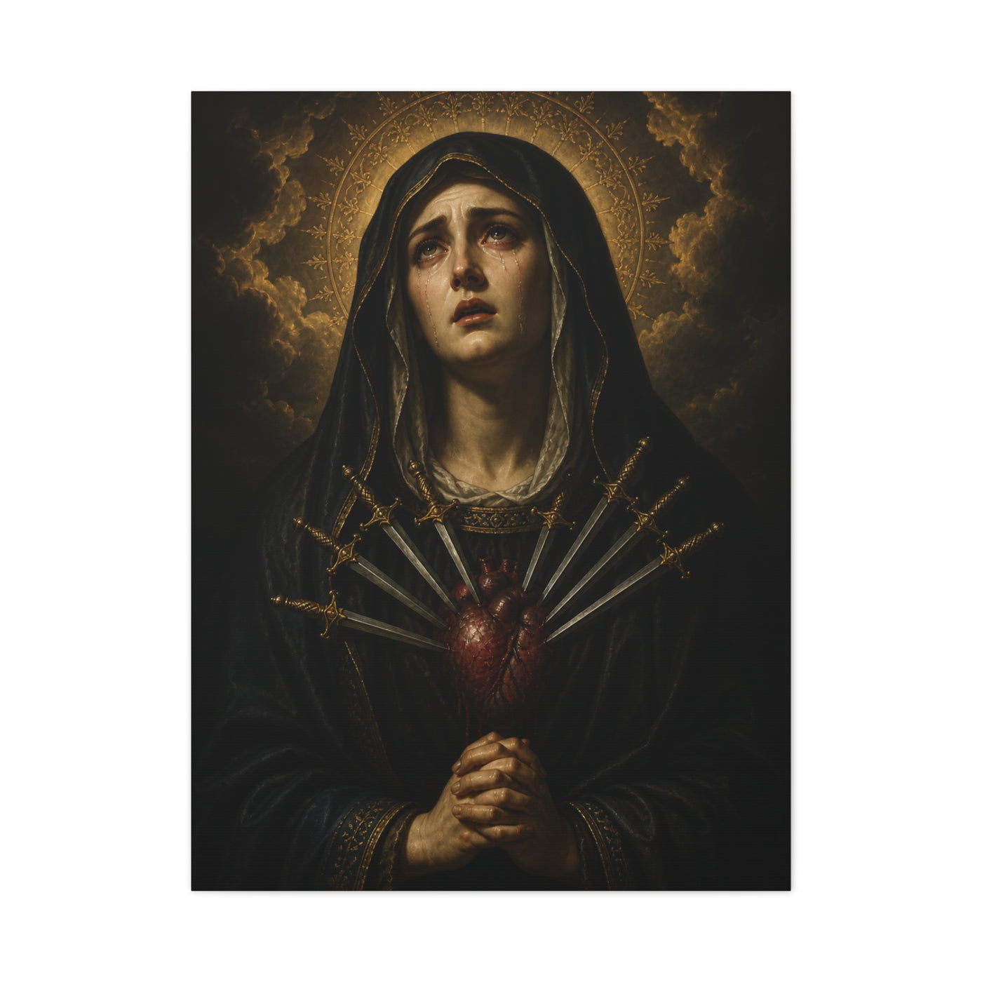 Our Lady of Sorrows Wall Art & Canvas Print