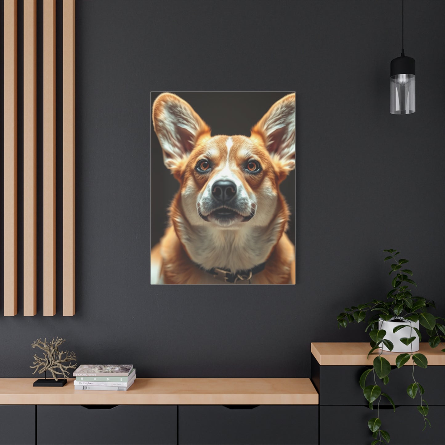 Corgi Dog Art Canvas Art 2 Wall Art & Canvas Print