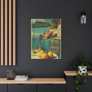 Vintage Amalfi Lemon Terrace Wall Art & Canvas Print