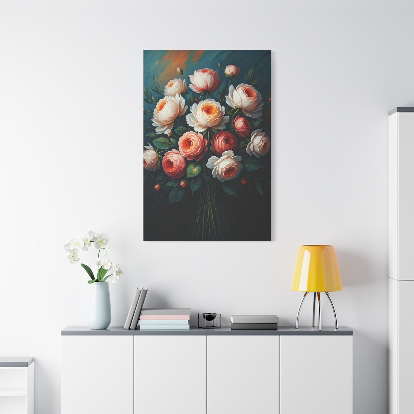 Blush Peony Elegance Wall Art & Canvas Print