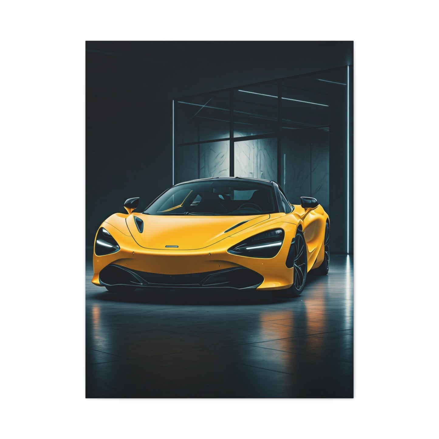 McLaren 720S Private Showroom Wall Art & Canvas Prints