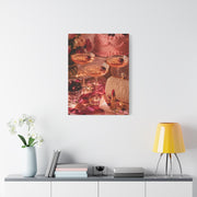 Galentine Celebration Luxe Party Still Life Wall Art & Canvas Print