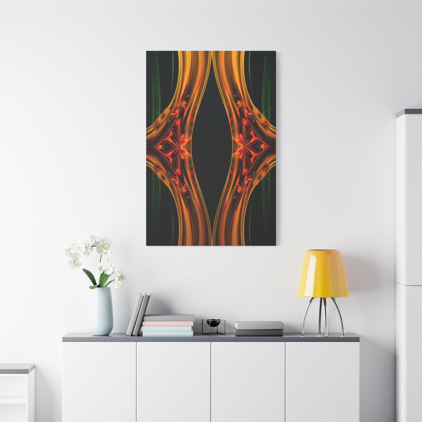 Symmetrical Abstract Shape & Patterns Art Supreme Gallery Wall Art & Canvas Print