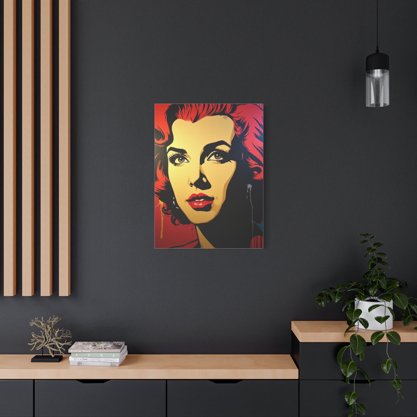 Opulent Pop Expression Wall Art & Canvas Print