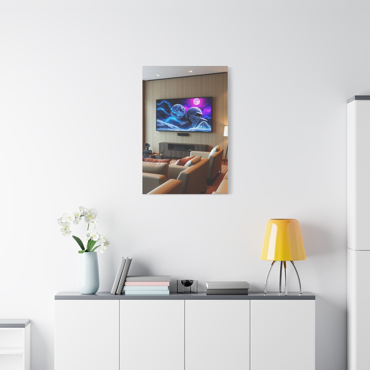 Vision Home Theater Art Art Wall Art & Canvas Print