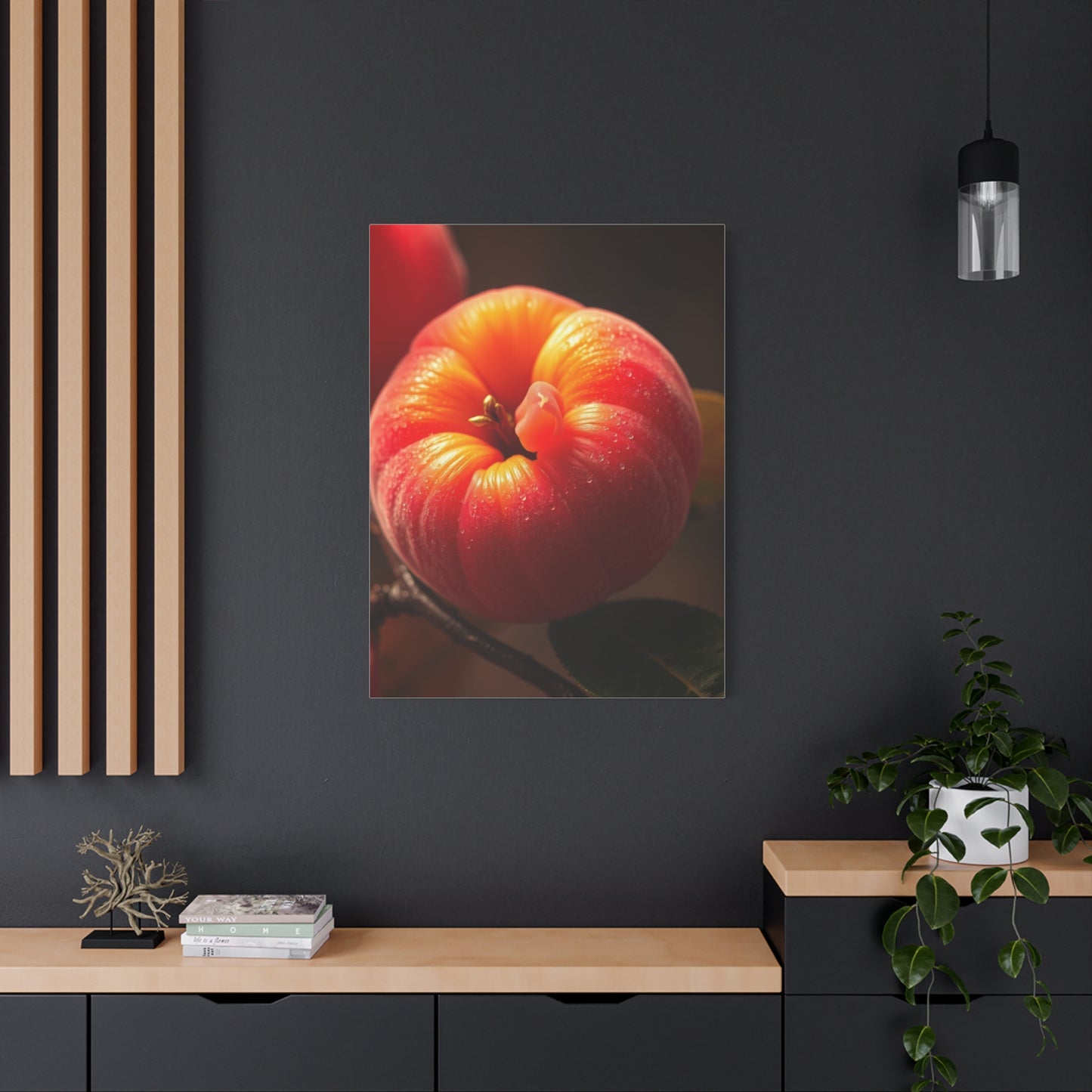 Peach Art Refined Canvas Wall Art & Canvas Print