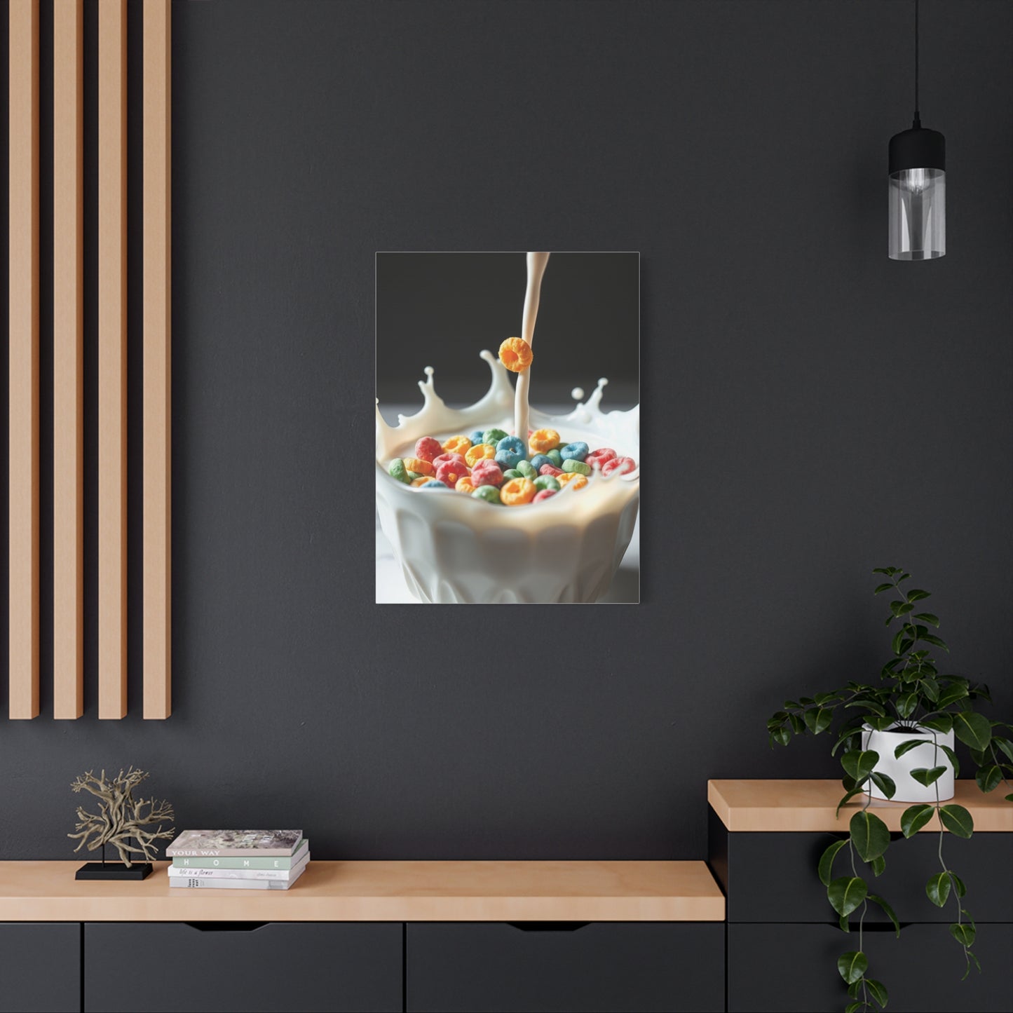 Gastronomic Milk Splendor Art Wall Art & Canvas Print