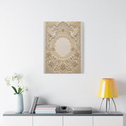 Ketubah-Inspired Papercut Relief Wall Art & Canvas Print