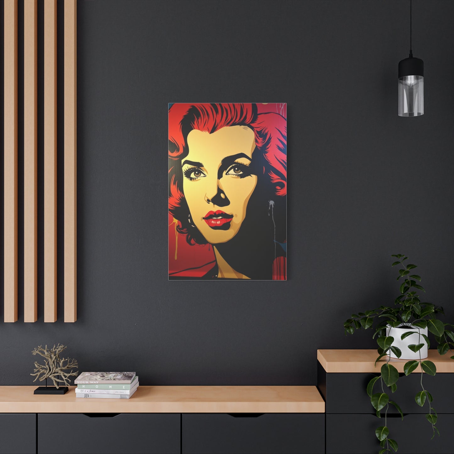 Opulent Pop Expression Wall Art & Canvas Print