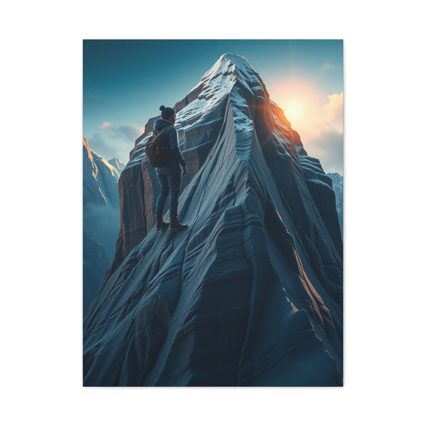 Majestic Peak Panorama Wall Art & Canvas Print