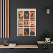 Retro Matchbox Romance Display Wall Art & Canvas Print