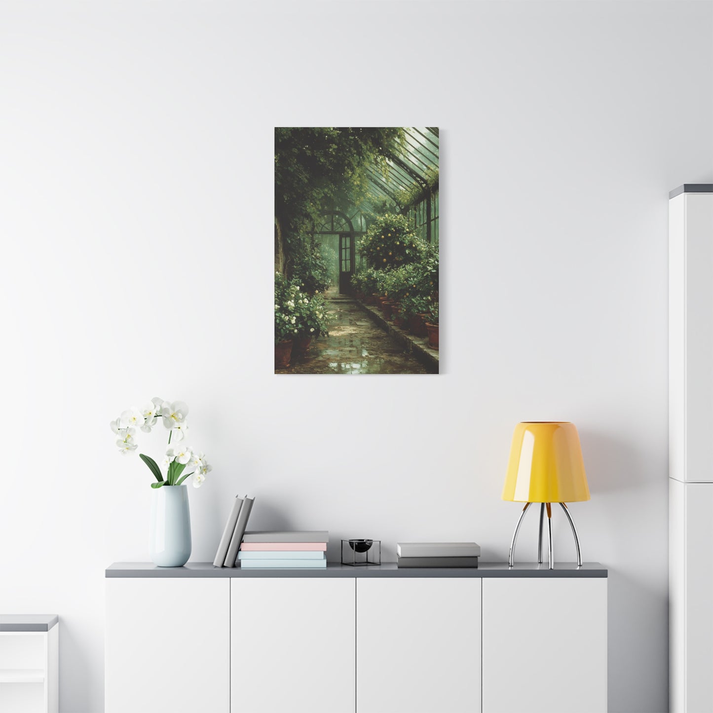 Vintage Greenhouse Garden Wall Art & Canvas Print