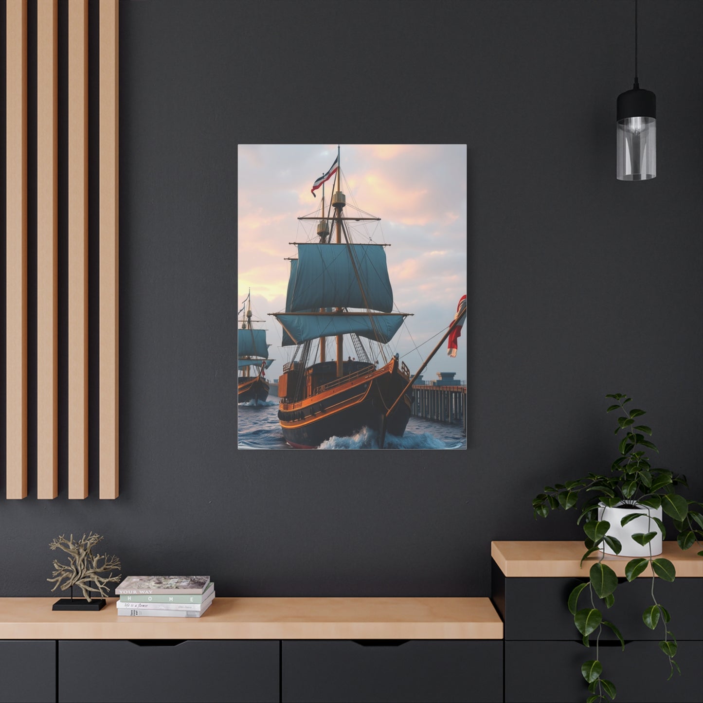 Supreme Ship Art Beautiful Collection Wall Art & Canvas Print