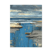 Coastal Horizon Abstract Seascape Wall Art & Canvas Print