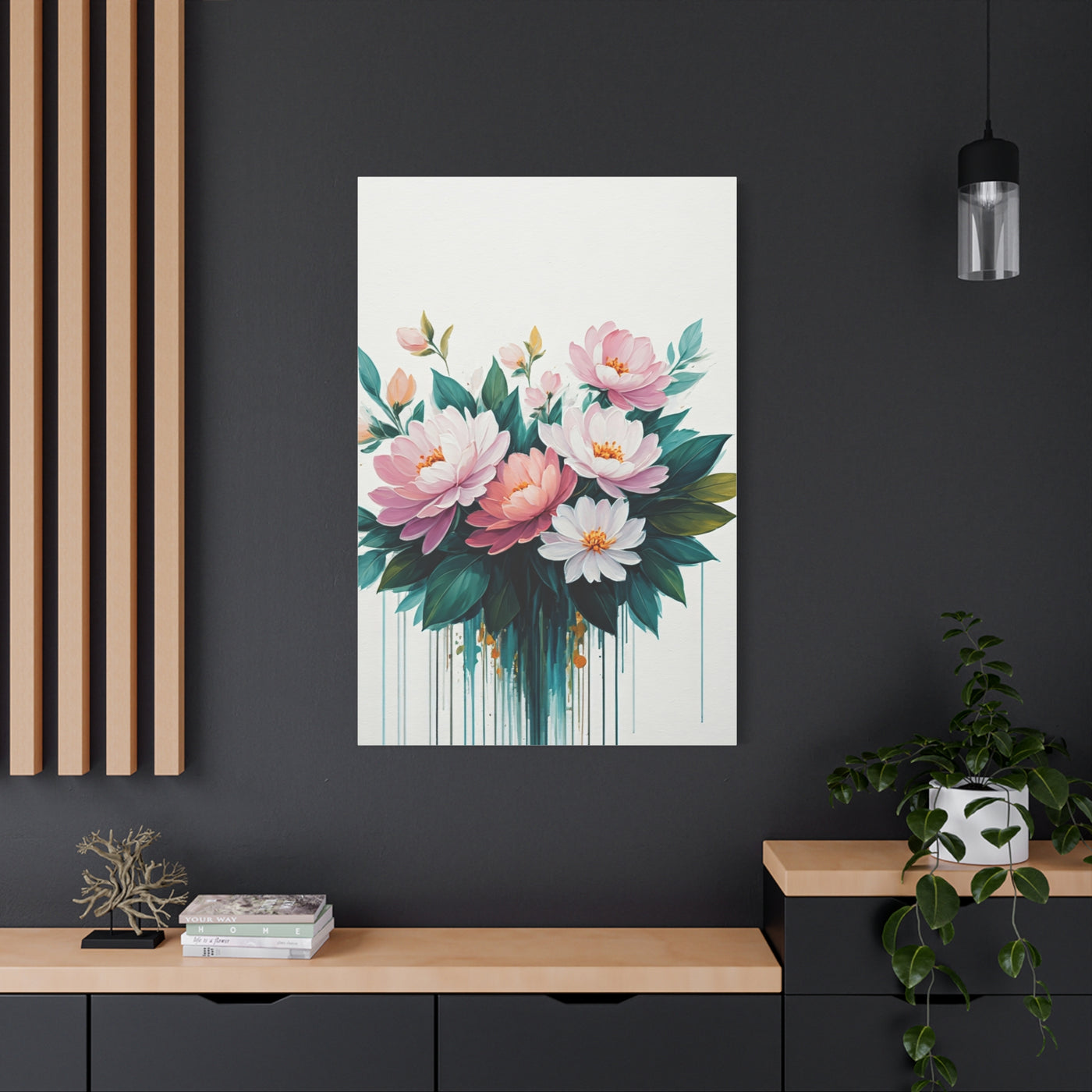 Modern Floral Bouquet Wall Art & Canvas Prints