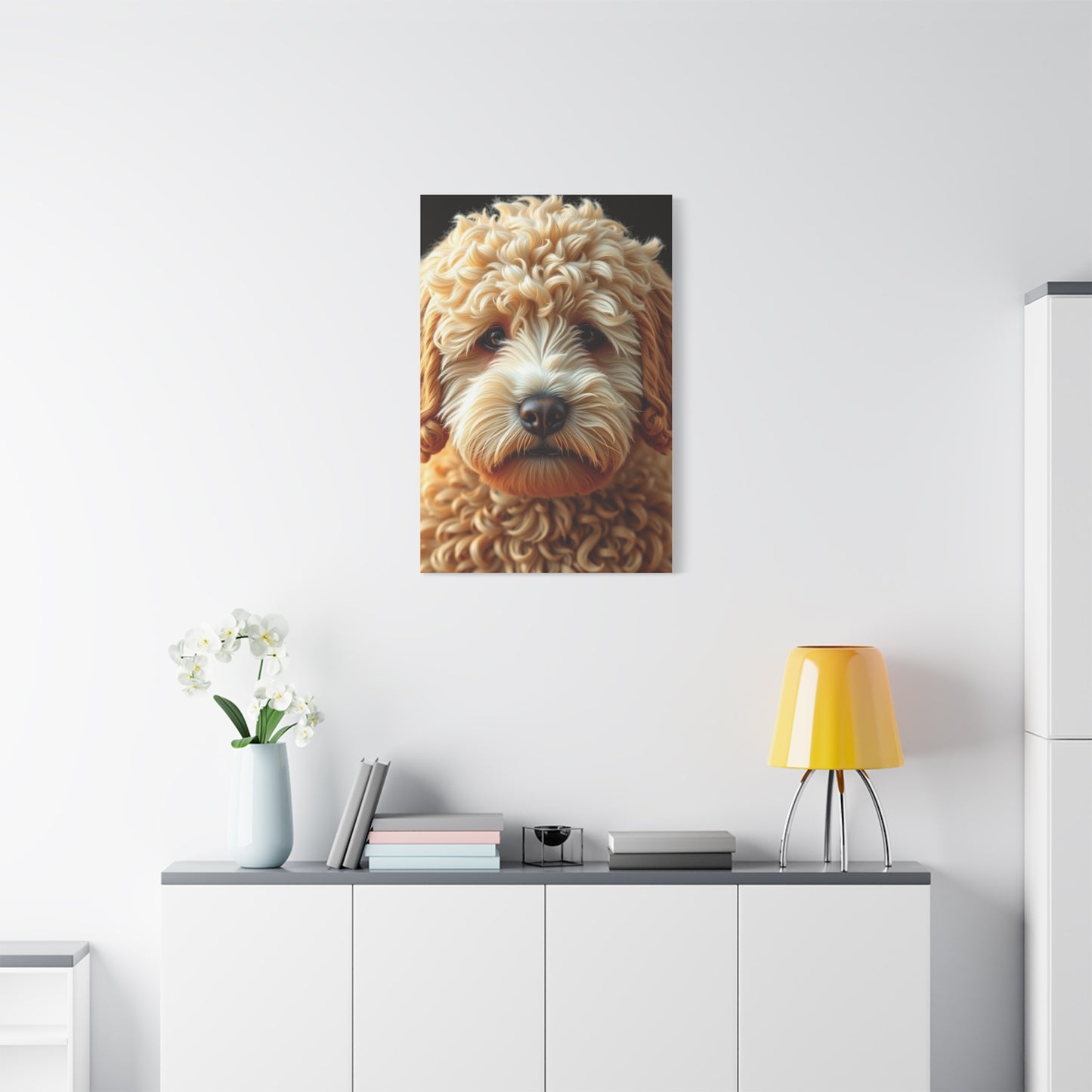 Premium Golden Doodle Art Supreme Canvas Gallery Wall Art & Canvas Print
