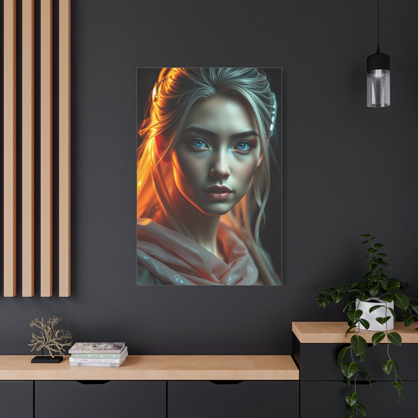 Radiant Cyber Canvas