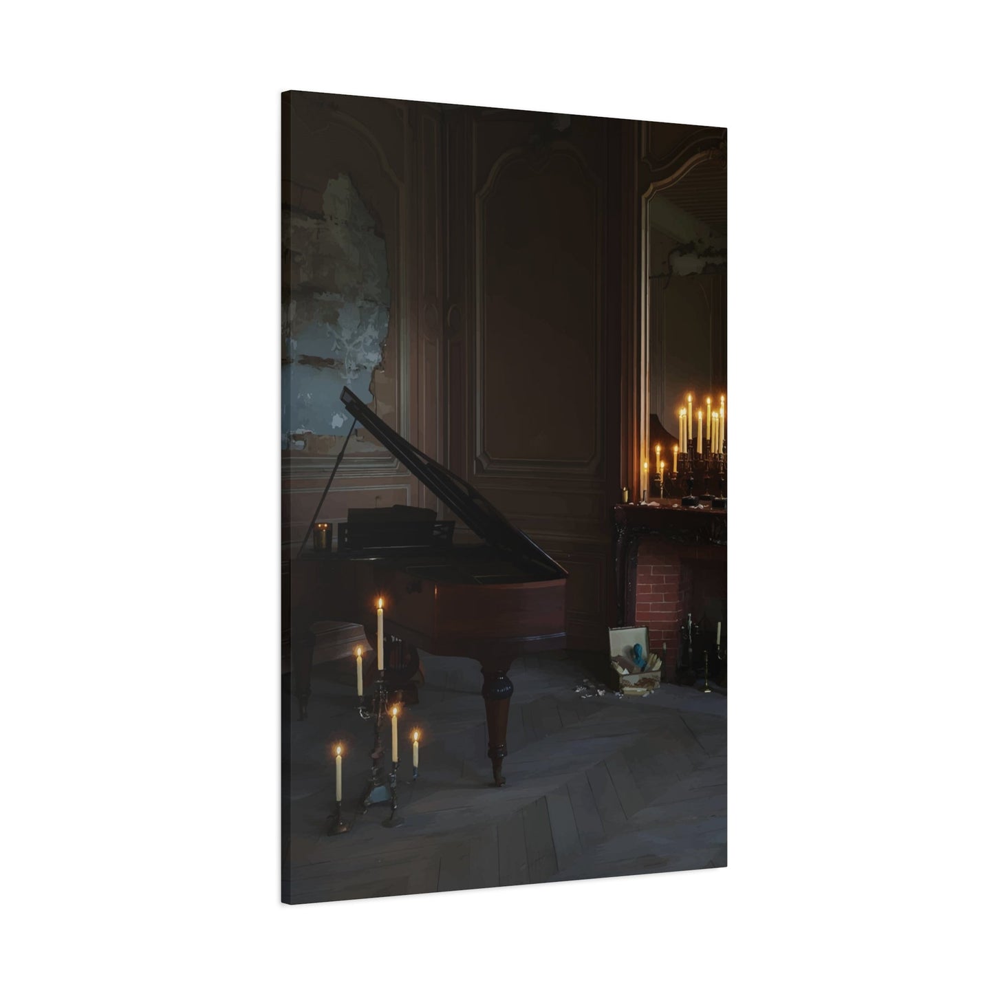 Candlelit Room Wall Art & Canvas Prints