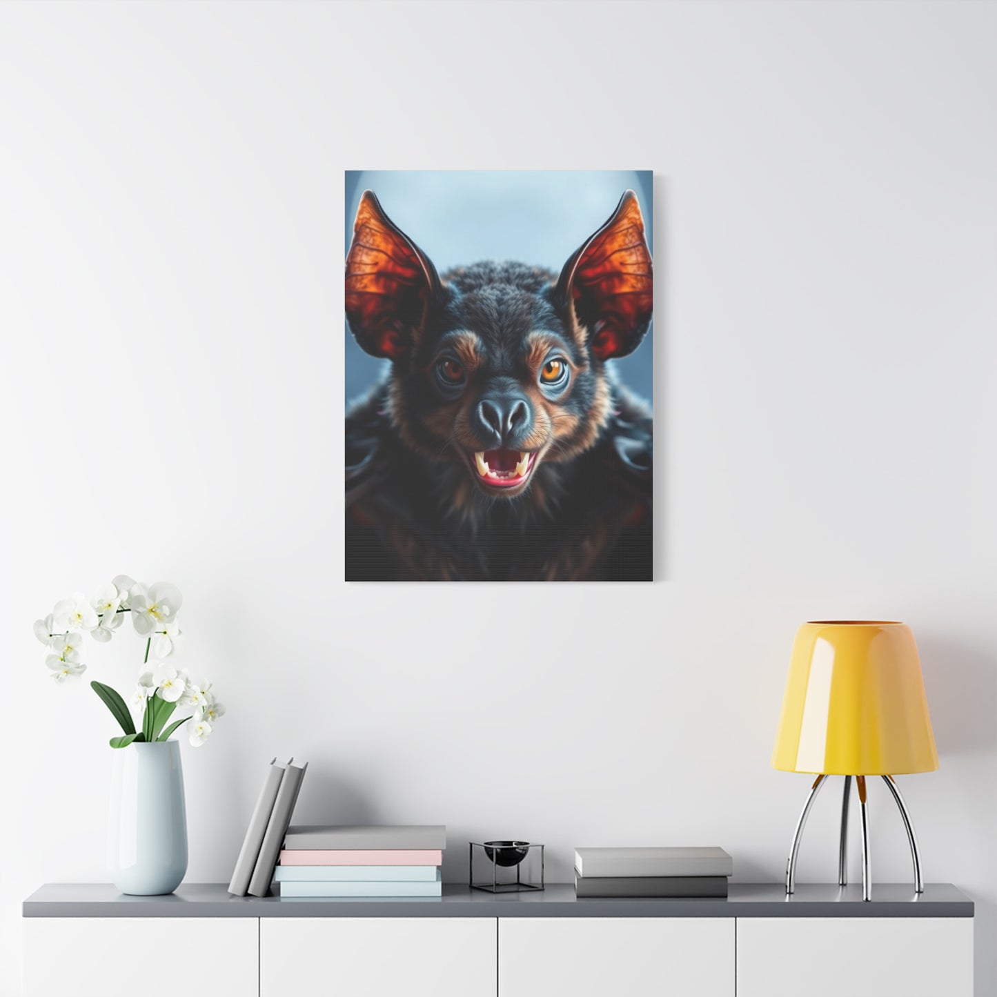 Bat Art Supreme Canvas Wall Art & Canvas Print